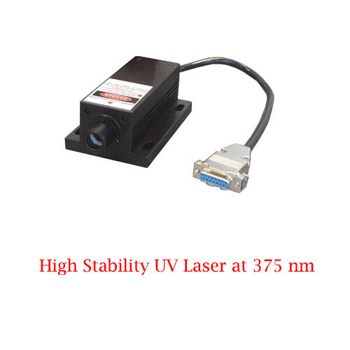 高安定性紫外線レーザ 375nm 1~50mW